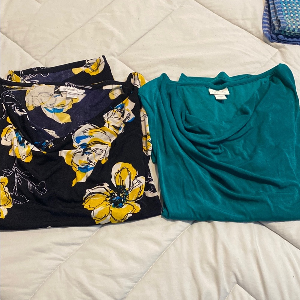 BUNDLE 3/$10!! Set of 2 Jaclyn Smith Blouses